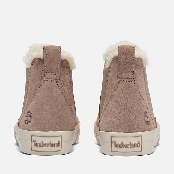 Timberland warm fur lined boots in Taupe Color - Picture 4 of 9